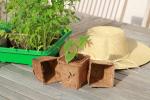 Accessoires pour semer - Godet Coco Carré - 8 cm (x8) - MEDIA_EN_SITUATION_1